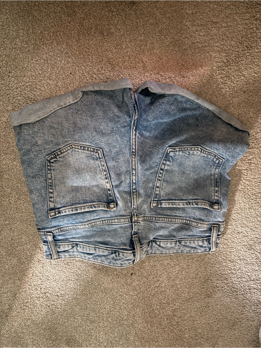 wild fable Light Wash Denim Jean Shorts - Picture 3 of 3